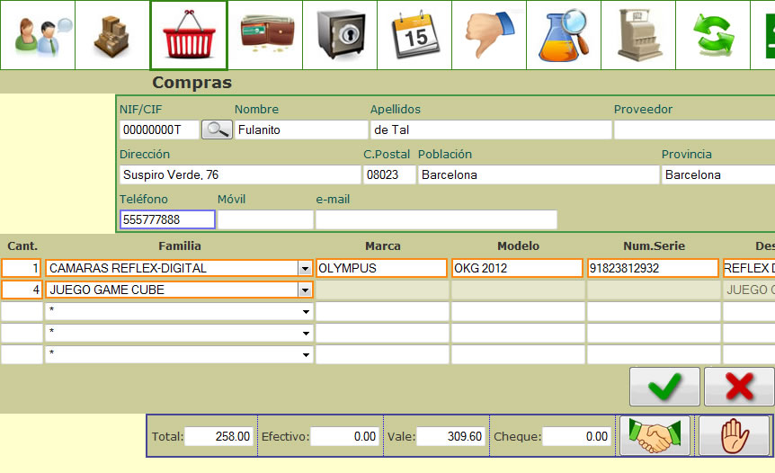 Se calculan constantemente los importes